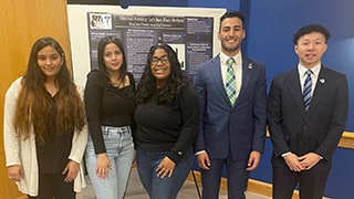 Big East Symposium Scholars 320x180px Chabelly Bonilla, Kiara Jesus-Rosario, Nezar R. Nokrachi, Shreya Rawat, Karen Liu and Jonathan Zhang