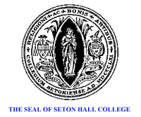 The center of our seal depicts a woman wearing a veil and holding a cross. According to early twentieth century descriptions of the seal, this represents