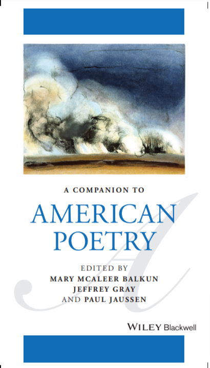 Cover, Companion to American Poetry Cover, Companion to American Poetry