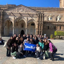 Italy-2022-Sicily-x222 2022 group photo of study abroad trip to Sicily, Italy