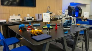 Maker studio in the Innovation Hub