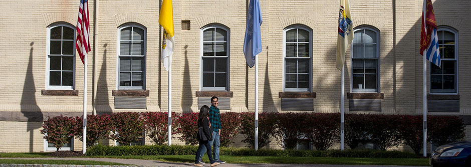 McQuaid Hall on the South Orange campus of Seton Hall University