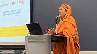 Bhagavad Gita expert Mataji