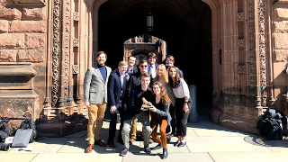 SHUNA at Princeton_320 Photo of SHUNA students at Princetone University.