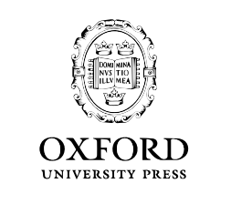 Oxford University Press logo Oxford University Press crest logo with the words "Oxford University Press" listed below.