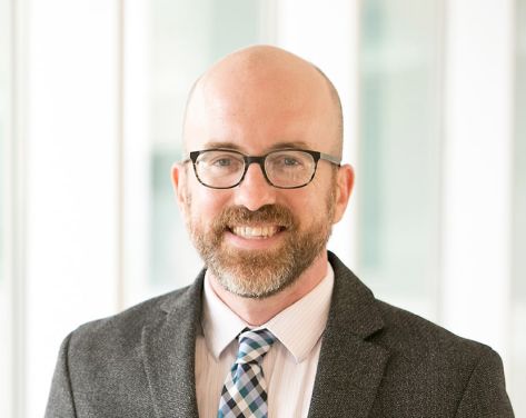 A photo of SHU professor Donovan Sherman