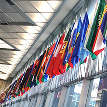 US DOS Building Display of Flags 222px US DOS Building Display of Flags