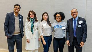 A group of medical professionals and students.