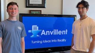 Anvillent co-founders Sid Kapoor and Jerry Ford
