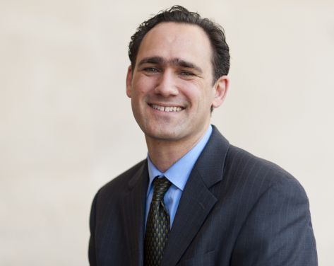 A headshot of SHU professor Benjamin Goldfrank
