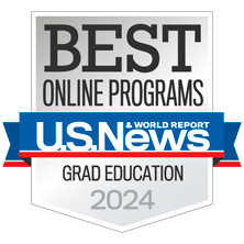 BOP17-GRAD-Education-2023 Badge for US News and World Report- Best Online Programs- Grad Education