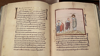 One of the artifacts at the Biblioteca Capitolare