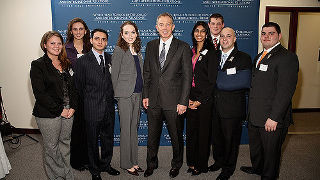 Tony Blair with Diplomacy Students Tony Blair with Diplomacy Students