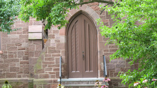 chapelentrancex320 Entrance of Immaculate Conception Chapel