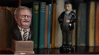 Chesterton statue