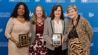 Teresa Nwaneri and Moira Kendra