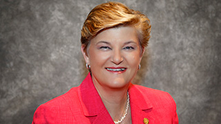 mary ellen roberts 320x180 A photo Dr. Mary Ellen Roberts, who reflects on Charity and Practical Solutions: The Role of Mission and Ministry in a Global Society, in the Heart of the University Faculty Retreat Series 2022-2023.
