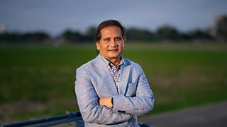 An image of SHU professor Farrukh Khan