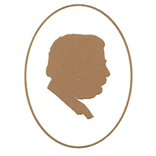 G.K. Chesterton Sihlouette 