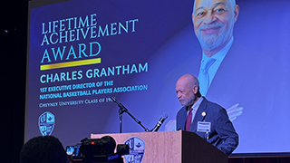 Grantham Honored With Lifetime Achievement Award