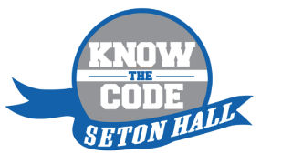Know the Code Know the Code logo from Student Life.