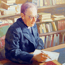 Bernard J. Lonergan Painting of Bernard J. Lonergan.