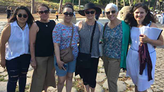 Maribel with colleagues on Core Faculty