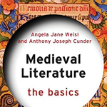 Medieval Literature book cover Book cover for Medieval Literature the basics by Angela Weisel.