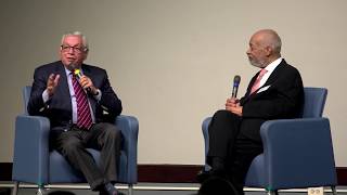 David Stern (Former NBA Commissioner) at Seton Hall University