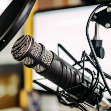 Podcast microphone