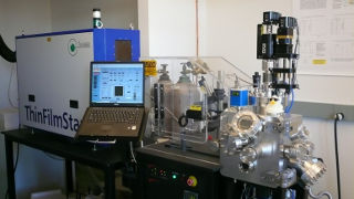 Pulsed laser depostion instrument Pulsed laser depostion machine instrument from Dr. Sahiners Lab.