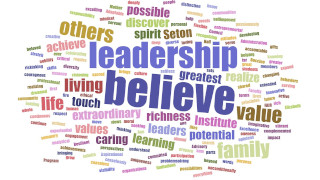 Michael ReuterWord Cloud of Mike Reuter's final mission statement
