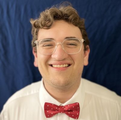 A headshot of SHU student Zach Rohlff