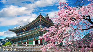 South Korea Pagoda in Seoul, South Korea
