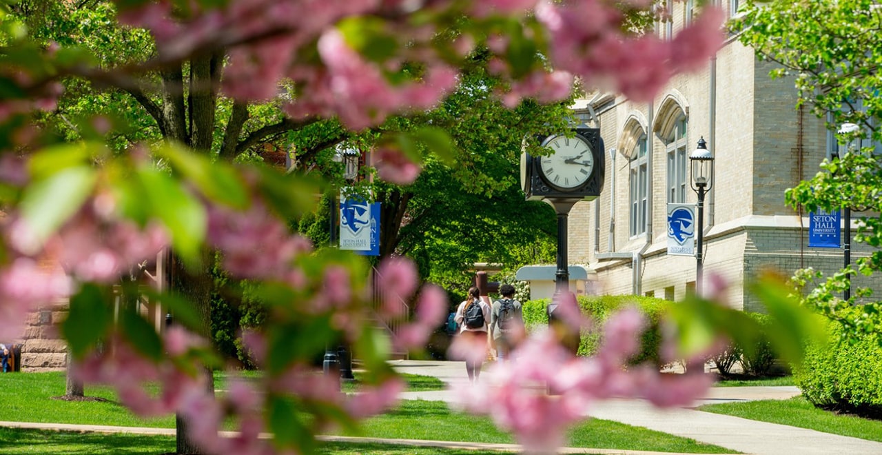 Campus during the Spring