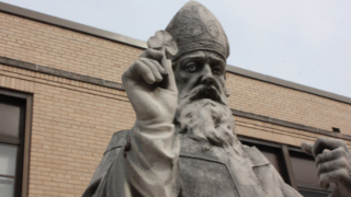 st-patrickx320 A photo of St. Patrick statue