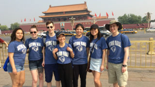 Study Abroad Students on a study abroad trip