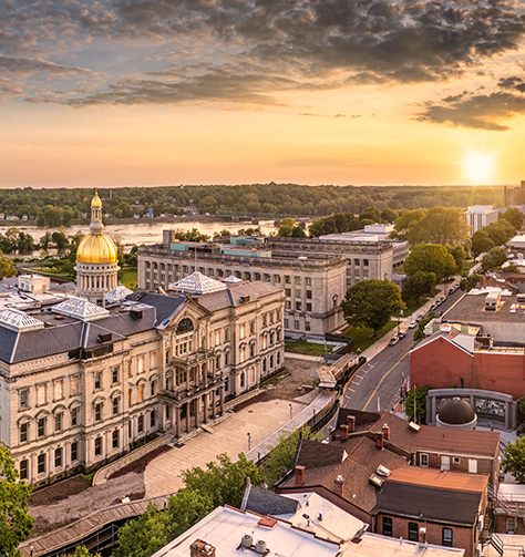 Trenton, New Jersey Aerial view of Trenton, New Jersey