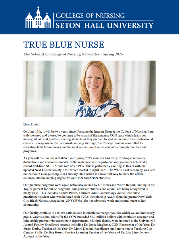Nursing Spring 2025 Newsletter Nursing Spring 2025 Newsletter