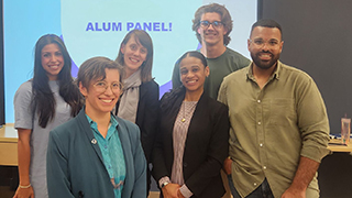 People at panel
