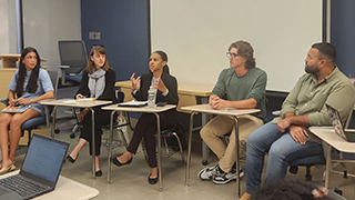Students Sitting 
