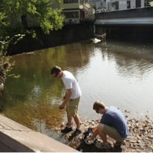 Student Participation in Faculty Research Student Participation in Faculty Research - Work in river