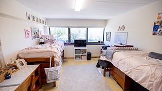 Xavier Hall dorm room 250 Xavier Hall dorm room 250